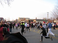 Race Photo  The 2009 running of the Holiday Hustle 5K put on by Running Fit in Dexter Michigan on a sunny but 28 degree on December 5, 2009. : 5K, Fitness, Race, Running, Kasdorf